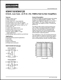 Click here to download KM4110 Datasheet