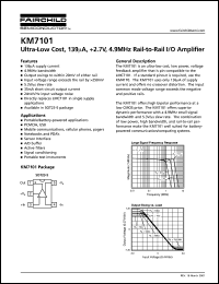 Click here to download KM7101 Datasheet