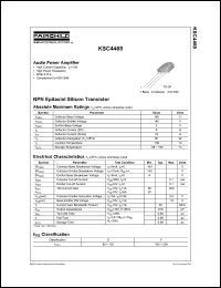 Click here to download KSC4468 Datasheet