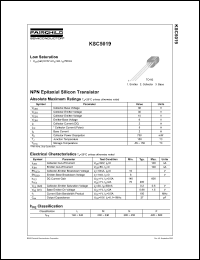 Click here to download KSC5019MTA Datasheet