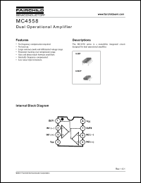 Click here to download MC4558VD Datasheet
