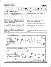 Click here to download ML4801CS Datasheet