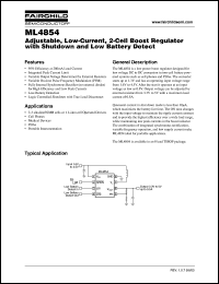 Click here to download ML4854IT Datasheet