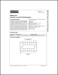 Click here to download MM74165N Datasheet