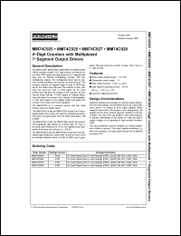 Click here to download MM74C925 Datasheet