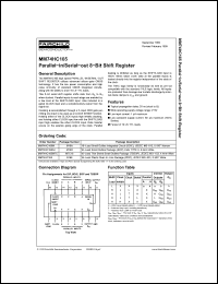 Click here to download MM74HC165 Datasheet