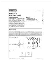 Click here to download MM74HC4066 Datasheet