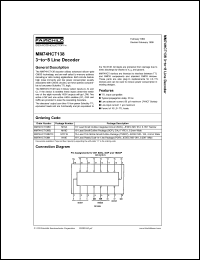 Click here to download MM74HCT138 Datasheet