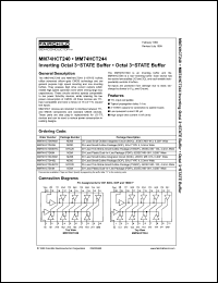Click here to download MM74HCT240 Datasheet