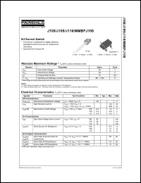 Click here to download MMBFJ109 Datasheet