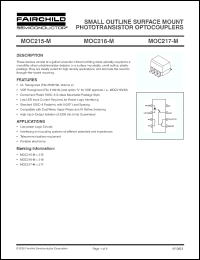 Click here to download MOC215 Datasheet