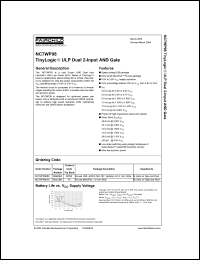 Click here to download NC7WP08K8 Datasheet