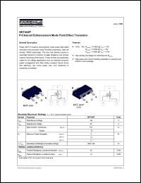 Click here to download NDT454 Datasheet