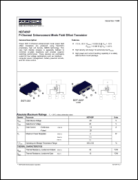 Click here to download NDT456 Datasheet