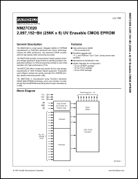 Click here to download NM27C020 Datasheet