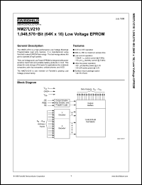 Click here to download NM27LV210 Datasheet