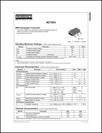 Click here to download NZT605 Datasheet