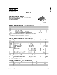 Click here to download NZT749 Datasheet