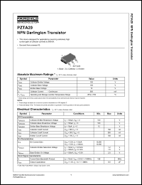 Click here to download PZTA29 Datasheet