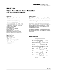 Click here to download RC6704 Datasheet