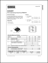 Click here to download SI4542 Datasheet