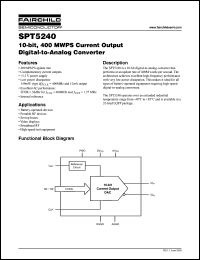 Click here to download SPT5240 Datasheet