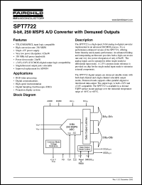 Click here to download SPT7722SIT Datasheet