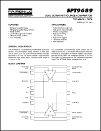 Click here to download SPT9689BCU Datasheet