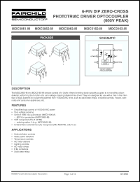 Click here to download MOC3062M Datasheet