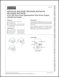 Click here to download MOC3033SM Datasheet
