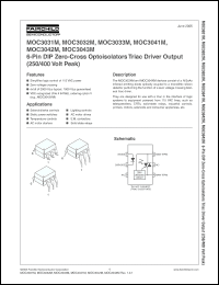 Click here to download MOC3032SVM Datasheet