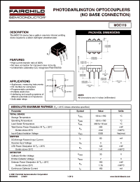 Click here to download MOC119300 Datasheet