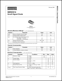 Click here to download MMSD914_NL Datasheet