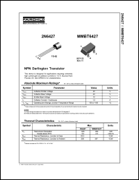 Click here to download 2N6427_D26Z Datasheet