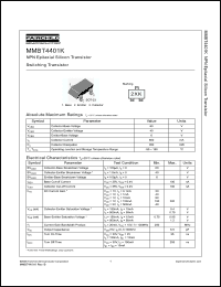 Click here to download MMBT4401K Datasheet