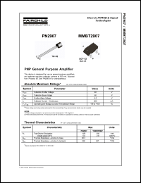 Click here to download PN2907TFR Datasheet