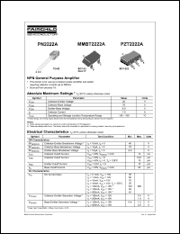 Click here to download PN2222ATF Datasheet
