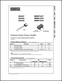Click here to download 2N5458_D27Z Datasheet
