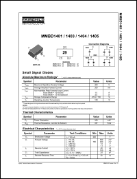 Click here to download MMBD1401_D87 Datasheet