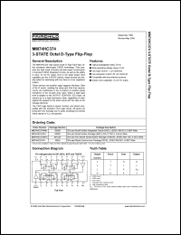 Click here to download MM74HC374N_NL Datasheet