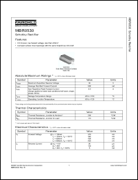 Click here to download MBR0530 Datasheet