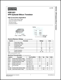 Click here to download KSD1621STF Datasheet