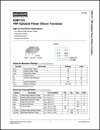 Click here to download KSB1121STF Datasheet