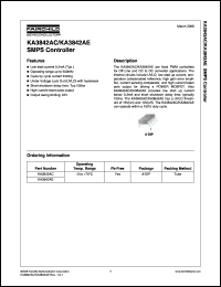 Click here to download KA3842ACS Datasheet