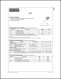 Click here to download J271 Datasheet