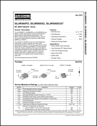 Click here to download ISL9R860S3ST Datasheet