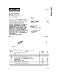 Click here to download ISL9R1560PF2 Datasheet