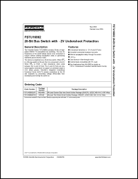 Click here to download FSTU16862MTDX_NL Datasheet