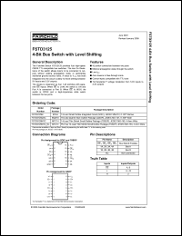 Click here to download FSTD3125MTCX_NL Datasheet
