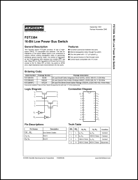 Click here to download FST3384MTCX_NL Datasheet